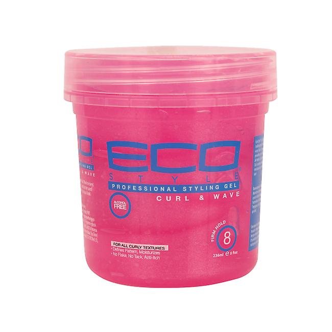 EcoStyler Styling Gel Curl & Wave Pink 8 oz